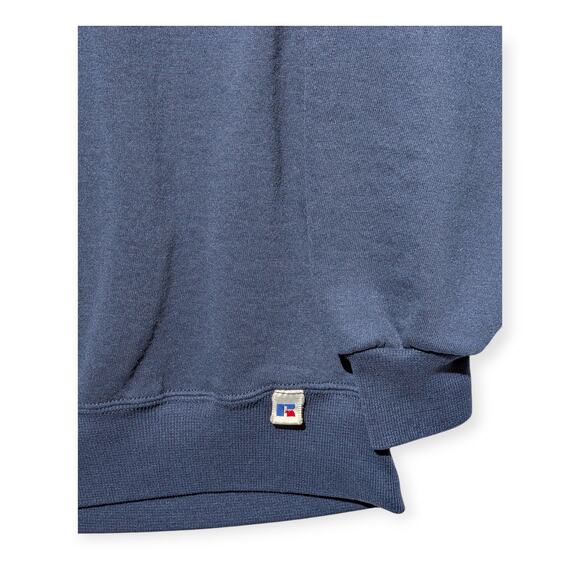 Vintage Russell Athletic Sweatshirt Made in USA – Navy Crewneck – XL - Picture 5 of 9